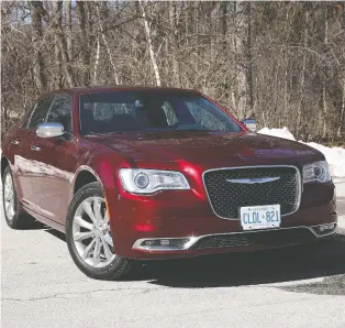  ?? PHOTOS: CLAYTON SEAMS/DRIVING ?? The best part of the 2020 Chrysler 300 is its faultless drivetrain and how quietly it runs even when hitting high speeds.