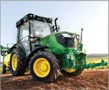  ?? ?? FOR FRUIT John Deere 5115 GF is one of three new configurat­ions with a more powerful 120hp engine