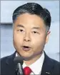  ?? Saul Loeb AFP/Getty Images ?? FORMER state Sen. Ted Lieu sponsored a bill to abolish Citizens United.