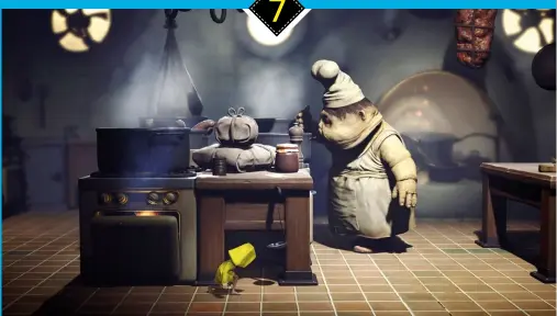  ??  ?? LittLe nigHtmares llegará en primavera y mezclará estancias lúgubres con puzles y mecánicas de sigilo.