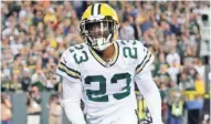  ?? TODAY NETWORK-WISCONSIN ADAM WESLEY/USA ?? Green Bay Packers cornerback Damarious Randall says the incident against the Bears is behind him.