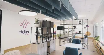  ?? ?? FigFlex Offices has unveiled a new location at FI Real Estate Management’s Lynch Wood Park campus