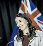  ??  ?? Prime Minister Jacinda Ardern said New Zealanders wanted to have confidence in the donations system.