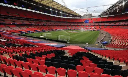  ??  ?? Uefa is considerin­g switching the Champions League final to Wembley. Photograph: Mike Egerton/PA