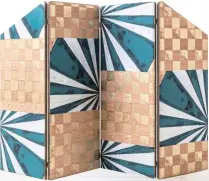  ??  ?? This bespoke, avant-garde decorative screen will add charm to any room. PICTURE: The Future Perfect