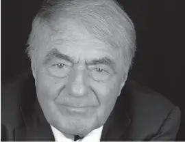  ??  ?? Claude Lanzmann (Ph. C. Hélie / Gallimard)