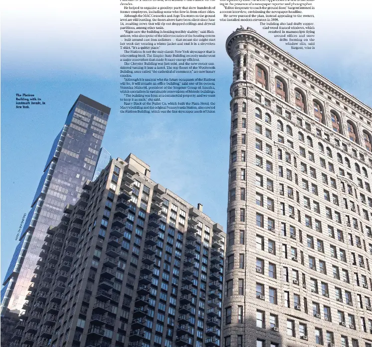 End Of An Era For The Flatiron Building Pressreader