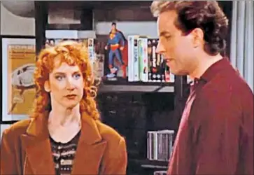  ?? Photograph­s from NBC ?? KATHY GRIFFIN and Jerry Seinfeld got off on the wrong foot during her episode, but they patched it all up.