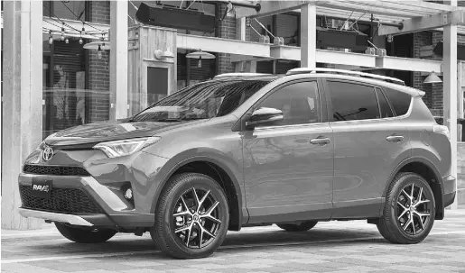  ?? Handout / Toyota ?? The RAV4 Hybrid is expected to achieve fuel economy ratings of 6.9 L/100 km in the city and 7.2 on the highway.