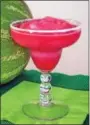  ??  ?? Try a watermelon margarita for happy hour.