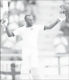  ??  ?? West Indies batsman Jermaine Blackwood.