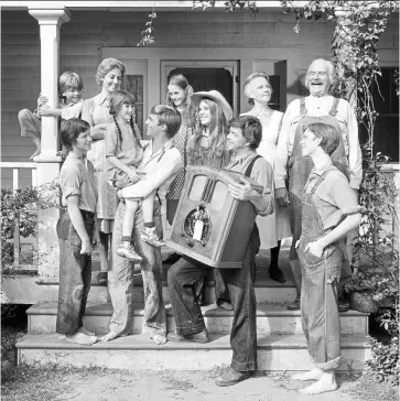  ?? — handout ?? The Waltons follows a large extended family living in a white, two-storey farmhouse and running a sawmill in the fictional blue ridge foothills town of Walton’s mountain.