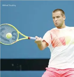  ??  ?? Mikhail Youzhny