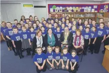  ??  ?? City Sings winners Castletown Primary School.
