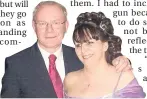  ??  ?? Mariea pictured with the late Martin McGuinness.