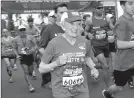  ??  ?? In this June 1, 2014, photo, Harriette Thompson, then 91, starts the 2014 Suja Rock ‘n’ Roll Marathon in San Diego, which she completed. Thompson competed in the 2015 edition on Sunday in San Diego.