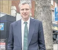  ??  ?? ENTERING THE FRAY: Former MP Zac Goldsmith is supporting four councils in their battle against a third runway