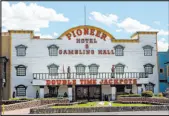  ?? Michael Quine Las Vegas Review-journal ?? The New Pioneer hotel-casino in Laughlin is on the market for $39 million.