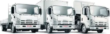  ??  ?? Isuzu’s N-Series was SA’s top-selling truck range in November.