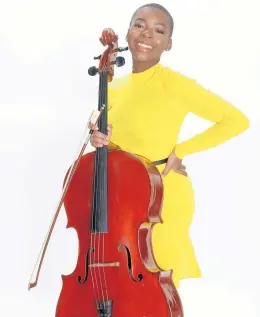  ?? CHICAGO SINFONIETT­A ?? Ifetayo Ali-Landing, a Chicago-based cellist, will perform a solo during the Chicago Sinfoniett­a’s annual tribute to the Rev. Martin Luther King Jr. The concert will stream virtually beginning at 3 p.m. March 28.