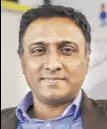  ??  ?? Flipkart CEO Kalyan Krishnamur­thy.