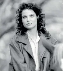  ??  ?? Sigrid Thornton as she appeared 35 years ago in The Man From Snowy River.