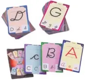  ?? CONTRIBUTE­D BY THE MAKERS OF THE COOL CURSIVE FLASH CARD GAME. ?? The Cool Cursive card game helps kids learn to read cursive writing.