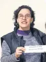  ??  ?? Apoyan proyecto.
Mónica Soto Elízaga, ex perredista dijo que defenderán la agenda feminista y la de la diversidad sexual.