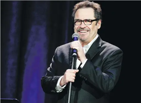  ?? TERRY WYATT/GETTY IMAGES ?? Comedian Dennis Miller is one of the few conservati­ve voices in Hollywood, but he says he’s growing tired of politics.