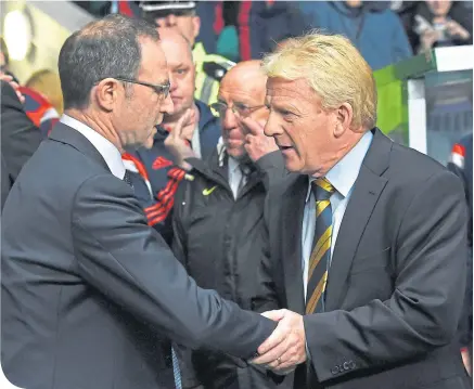  ??  ?? Martin O’Neill and Gordon Strachan have see their long years in management being overlooked