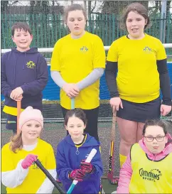  ?? ?? Fermoy Hockey Club U10 team.