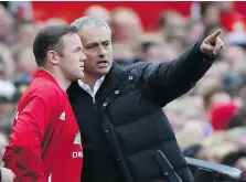  ?? SCOTT HEPPELL/AFP/GETTY IMAGES FILES ?? Manchester United’s Jose Mourinho, right, sees the League Cup as a catalyst for greater success.