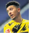  ??  ?? Jadon Sancho