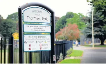  ??  ?? ●●Two people have been arrested over bike thefts in Thornfield Park