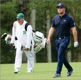  ??  ?? DeChambeau is the centre of attention ahead of the Masters