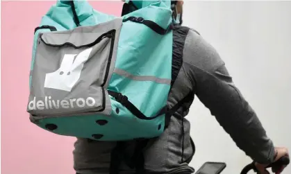  ?? Photograph: Toby Melville/ Reuters ?? Deliveroo has announced it is shutting down operations in Australia and entering voluntary administra­tion.
