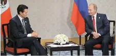  ??  ?? Hechos. El presidente mexicano se reunió con su homólogo ruso en el marco de la IX Cumbre de BRICS, en China.
