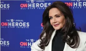  ?? ?? Lynda Carter in New York in December 2021. Photograph: John Nacion/NurPhoto/Rex/ Shuttersto­ck