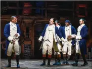  ?? SARA KRULWICH / THE NEW YORK TIMES ?? “Hamilton: An American Musical,” the Tony-, Grammyand Pulitzer Prize-winning blockbuste­r, will have its Dayton premiere courtesy of Dayton Live during the 202122 season.