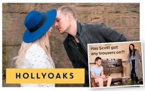  ??  ?? Has Scott got any trousers on?!