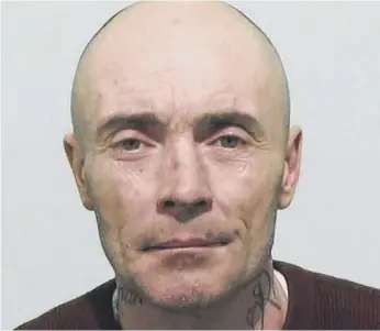  ?? ?? Burglar Grant Eggleston was jailed for 32 months.