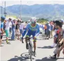  ?? CRCICLISMO PARA LN ?? El ganador de la Vuelta, Juan Carlos Rojas, dio positivo por CERA.