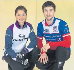  ??  ?? Eve and Glen Muirhead will skip their respective rinks during the upcoming 2018-19 season.