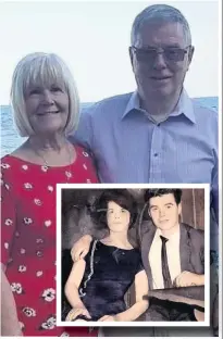  ??  ?? ●●Anna and John Breen are celebratin­g their Diamond Wedding anniversar­y and (inset) in their early dancing days