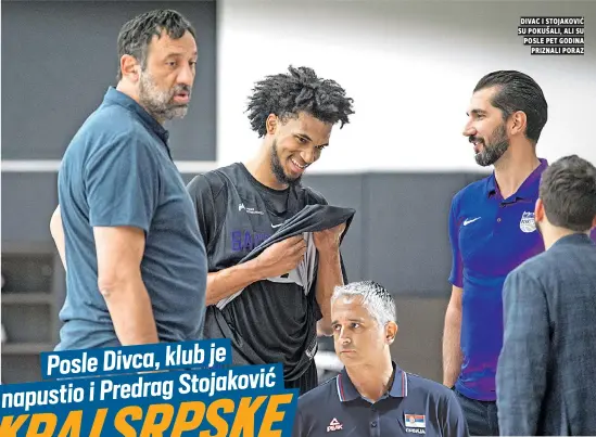  ??  ?? divac i stojaković su pokušali, ali su posle pet godina priznali poraz