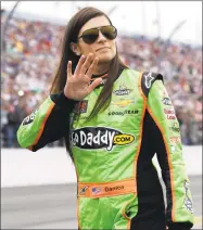  ?? John Raoux / Associated Press ?? Danica Patrick’s farewell tour begins its final phase Tuesday, when she gets back in an Indy car for the first time since 2011.