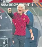  ?? ?? Roma boss Gian Piero Gasperini.