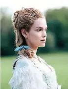  ?? Canal+ photo ?? Emilia Schüle incarne Marie-Antoinette dans la série de Canal+.