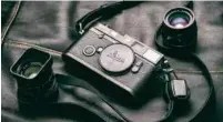  ??  ?? LEFT: Leitz Park BELOW: Leica M6 camera
