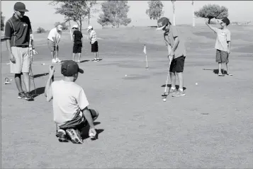  ?? PHOTO COURTESY OF THE CITY OF YUMA ?? AN INAUGURAL PROGRAM, “TEE IT UP YUMA” OR TIUP, USES GOLF to teach life skills to area youth. For more informatio­n or to register, call (928) 373-5220.